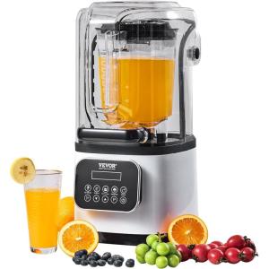VEVOR Professional Blender for Smoothies, 85 oz 1400W,with Powerful Motor, Multi-Functional Food Processing for Smoothie/Milkshake/Juice, Fits for Kitchen(2L/68 oz)