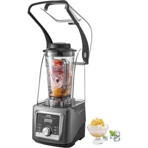 VEVOR Professional Blender for Smoothies, 85 oz 1400W,with Powerful Motor, Multi-Functional Food Processing for Smoothie/Milkshake/Juice, Fits for Kitchen(3.5 L / 118 oz)