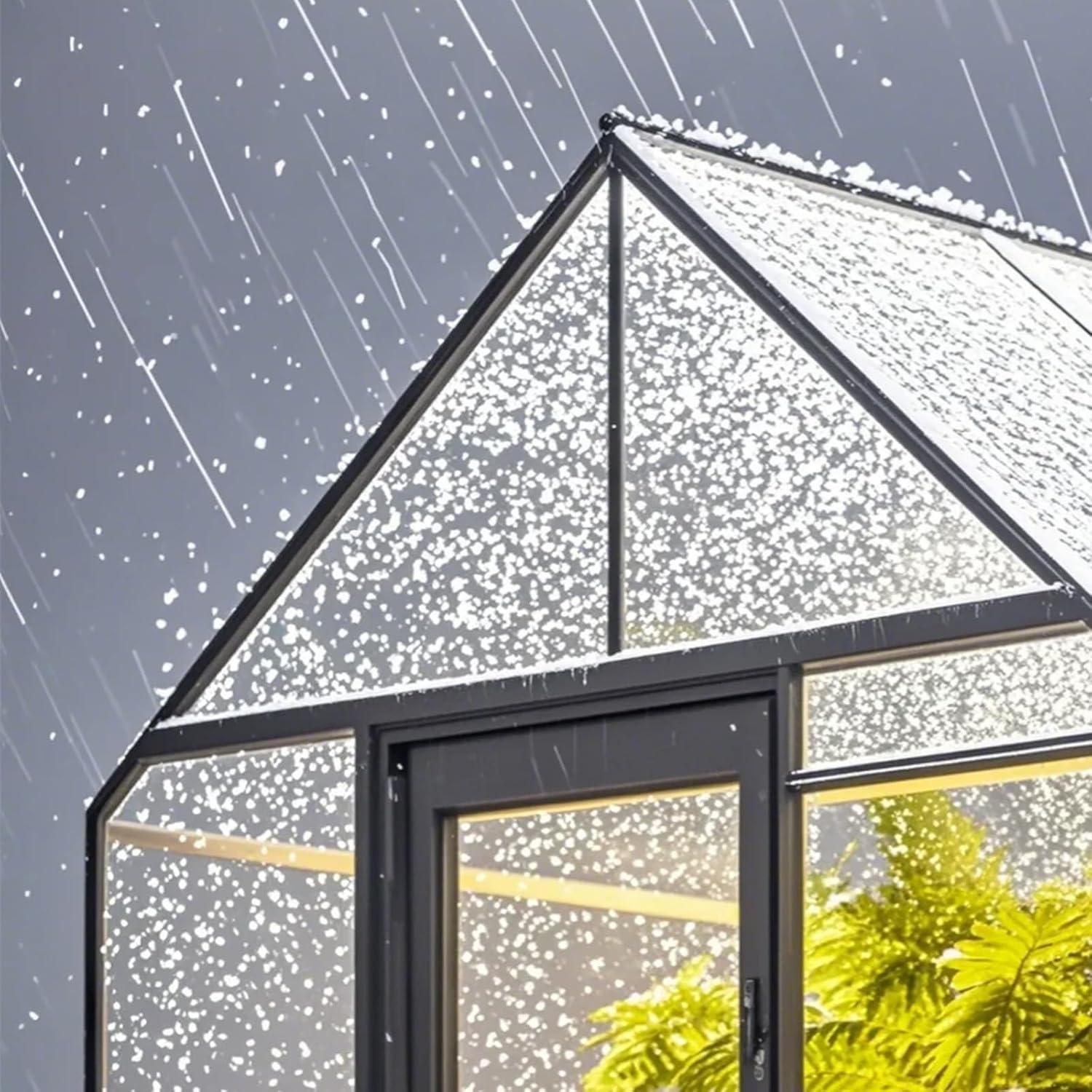 image:imageVEVOR 24 Pack Polycarbonate Greenhouse Panels 2 X 4 X 016 Roof Panels Sheets Waterproof UV Protected Corrugated Plastic Roofing Impact Resistance Clear Roofing Sheets for GreenhouseGarden15PCS 4FT 2FT 024IN