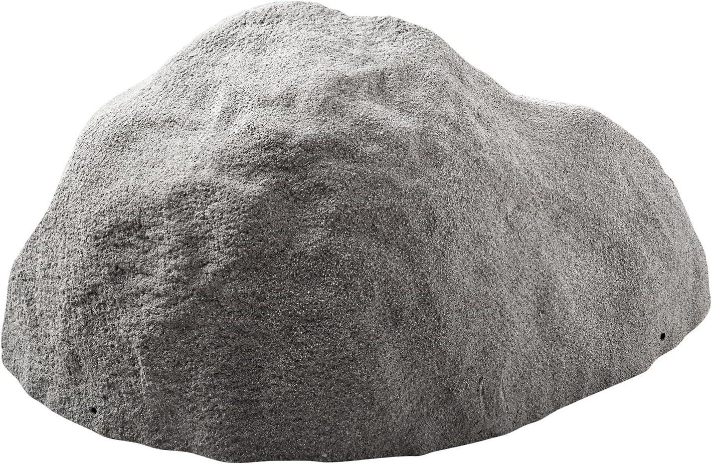 image:imageVEVOR Faux Rock Cover Outdoor Fake Rock Well Pump Cover Realistic Natural Texture Lightweight amp WeatherResistant Polyresin Artificial Boulder for Landscaping Garden Yard Dcor Brown Small SizeIrregular ovalMediumdark grey