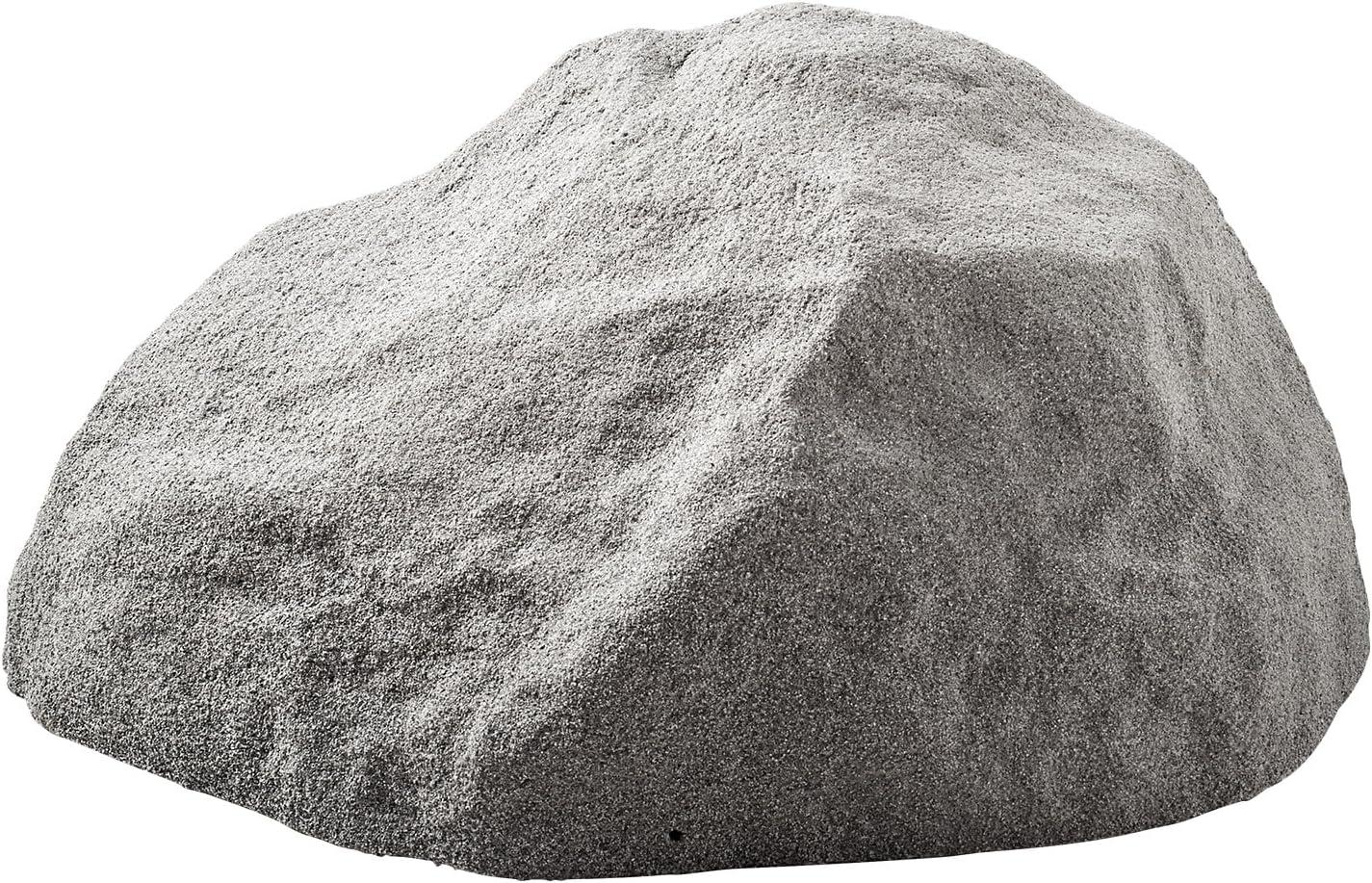 image:imageVEVOR Faux Rock Cover Outdoor Fake Rock Well Pump Cover Realistic Natural Texture Lightweight amp WeatherResistant Polyresin Artificial Boulder for Landscaping Garden Yard Dcor Brown Small SizeIrregular ovalMediumdark grey