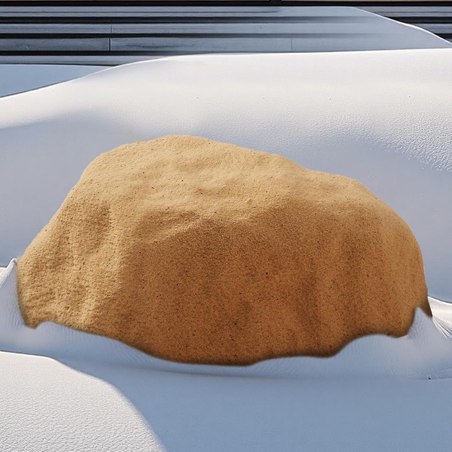 image:imageVEVOR Faux Rock Cover Outdoor Fake Rock Well Pump Cover Realistic Natural Texture Lightweight amp WeatherResistant Polyresin Artificial Boulder for Landscaping Garden Yard Dcor Brown Small SizeIrregular ovalsmall sizesandy yellow