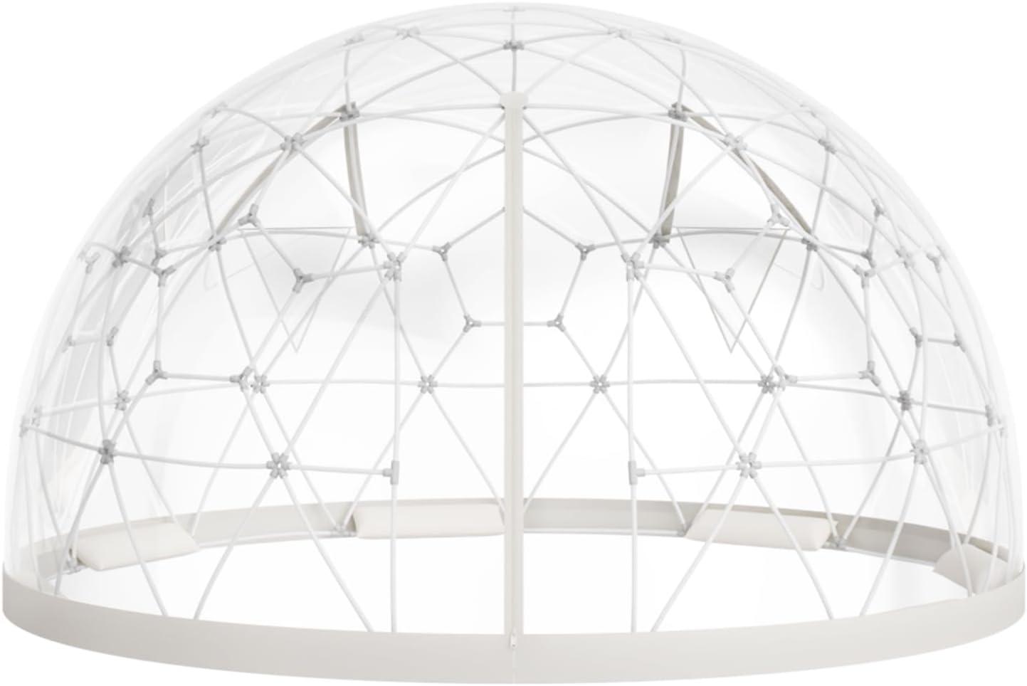 image:imageVEVOR Garden Dome Tent 12 x 72 ft Clear Bubble Tent House for 47 Person Waterproof PVC Geodesic Dome Greenhouse with Ventilated Window Outdoor Igloo12 x 72 FT