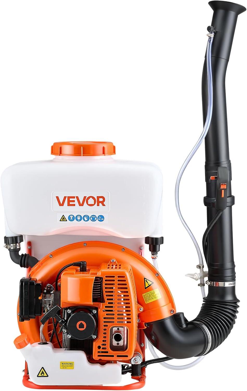 image:imageVEVOR Gas Powered Backpack Sprayer 265CC 09HP Engine Garden Sprayer with 65 Gallon Tank Large Area Coverage Lawn Spraying Machine with 24 in Wand amp Nozzles for Efficient Gardening amp Farming4 Gal Fogger Sprayer