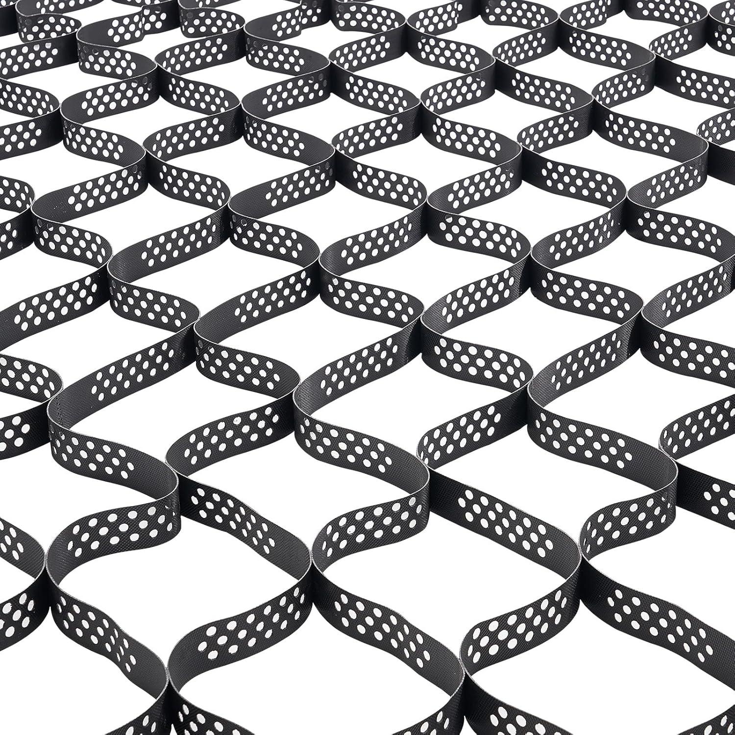image:imageVEVOR Gravel Grid 2 Inch Depth 3281 x 984 FT 10000 x 3000 mm 1880 LBS Per Sq ft Grass Ground Retainer Permeable Geo Grids Driveway Stabilization for Garden Patio Walkway RV Parking Slopes3281 x 984 FT