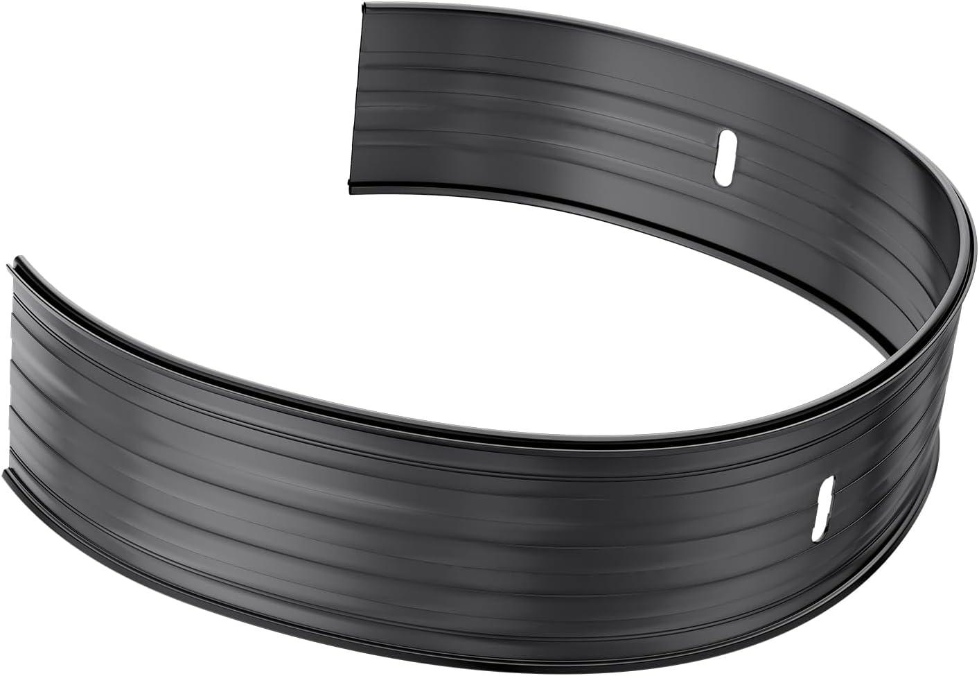 image:imageVEVOR Metal Landscape Edging 8 Packs 72 in RustResistant Aluminum Alloy Landscape Edging Bendable Garden Edging Border Heavy Duty Lawn Edging Fence for Flower Bed Yard Pathway8 Packs 72 in