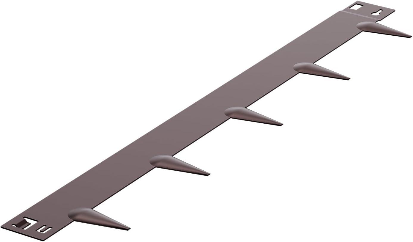 image:imageVEVOR Steel Landscape Edging 5 Packs 39 x 5 in RustResistant Metal Landscape Edging Bendable Garden Edging Border Heavy Duty Lawn Edging EasytoInstall Flower Bed Yard Pathway Divider Dark Gray39 L x 3 H
