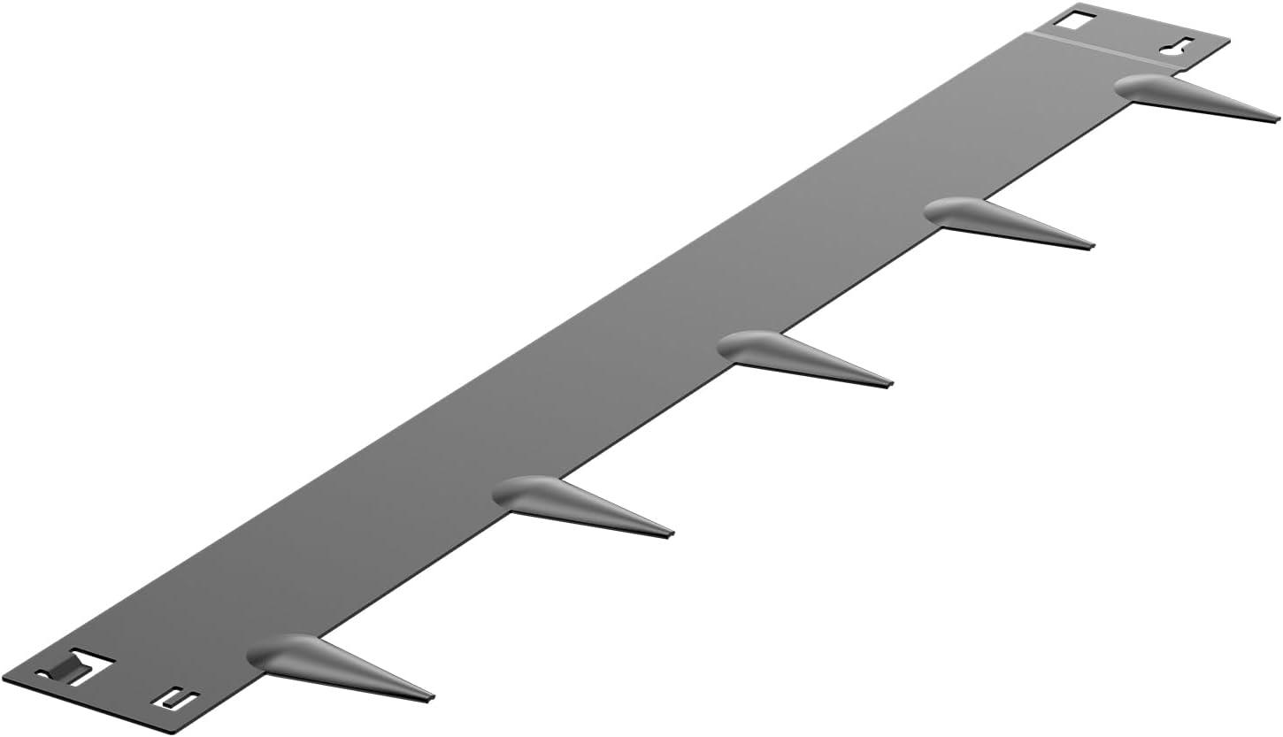image:imageVEVOR Steel Landscape Edging 5 Packs 39 x 5 in RustResistant Metal Landscape Edging Bendable Garden Edging Border Heavy Duty Lawn Edging EasytoInstall Flower Bed Yard Pathway Divider Dark Gray39 L x 4 H