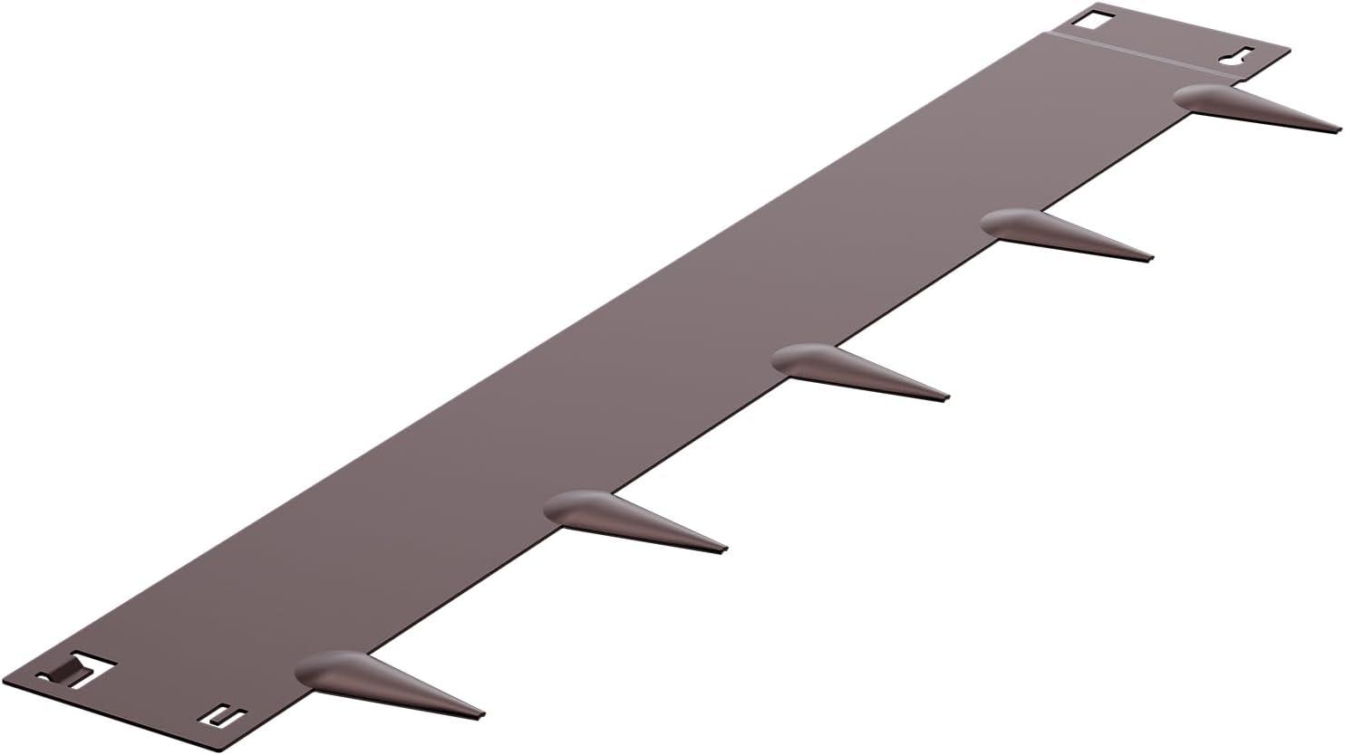 image:imageVEVOR Steel Landscape Edging 5 Packs 39 x 5 in RustResistant Metal Landscape Edging Bendable Garden Edging Border Heavy Duty Lawn Edging EasytoInstall Flower Bed Yard Pathway Divider Dark Gray39 L x 5 H