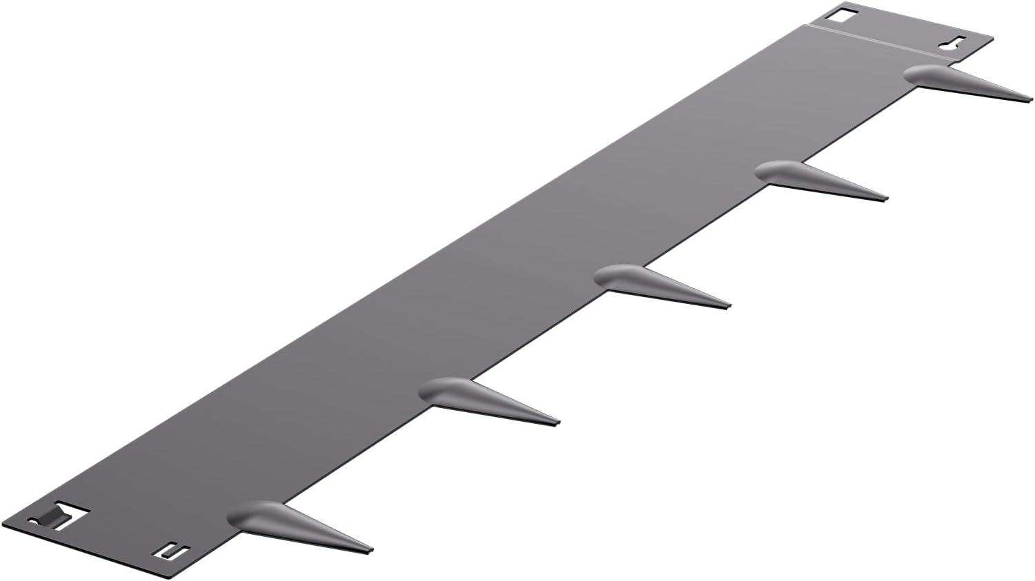 image:imageVEVOR Steel Landscape Edging 5 Packs 39 x 5 in RustResistant Metal Landscape Edging Bendable Garden Edging Border Heavy Duty Lawn Edging EasytoInstall Flower Bed Yard Pathway Divider Dark Gray39 L x 5 H