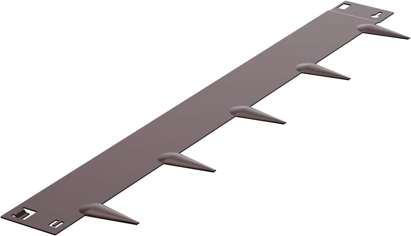 image:imageVEVOR Steel Landscape Edging 5 Packs 39 x 5 in RustResistant Metal Landscape Edging Bendable Garden Edging Border Heavy Duty Lawn Edging EasytoInstall Flower Bed Yard Pathway Divider Dark Gray39 L x 4 H