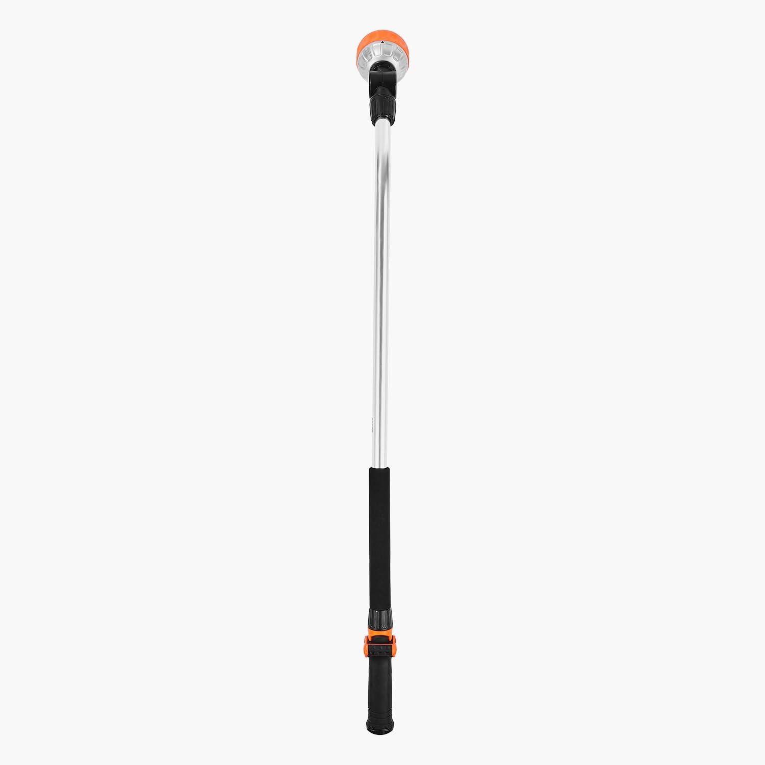image:imageVEVOR Watering Wand 36Inch Extra Long Heavy Duty Garden Hose Wand with 8 Spray Patterns amp 180 Swivel Head Long Hose Nozzle Sprayer with onoff Thumb Control Ideal for Hanging Baskets36 Inch