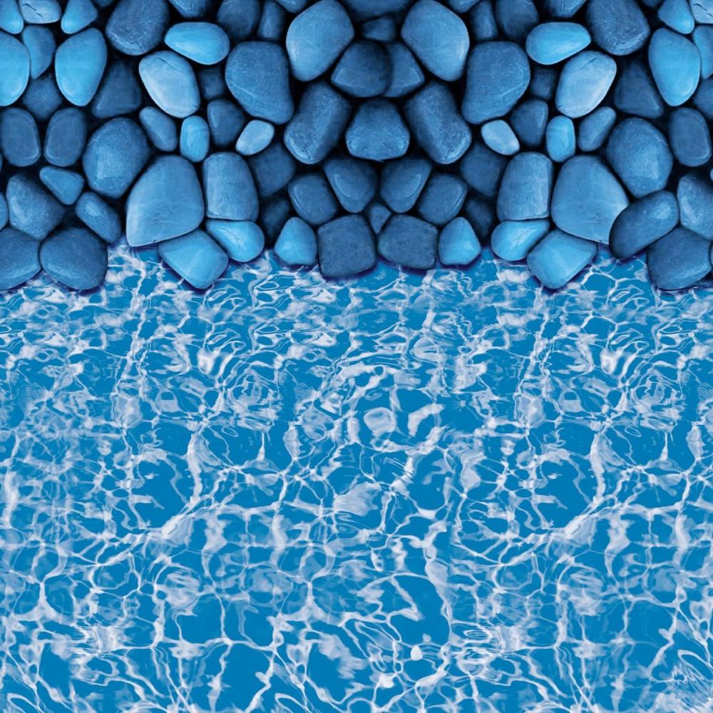 image:imageVEVOR 24ft Round Above Ground Pool Liner Unibead Pool Liners Standard Gauge 52inch Wall Height Designed for Steel Sided AboveGround Swimming PoolsOval