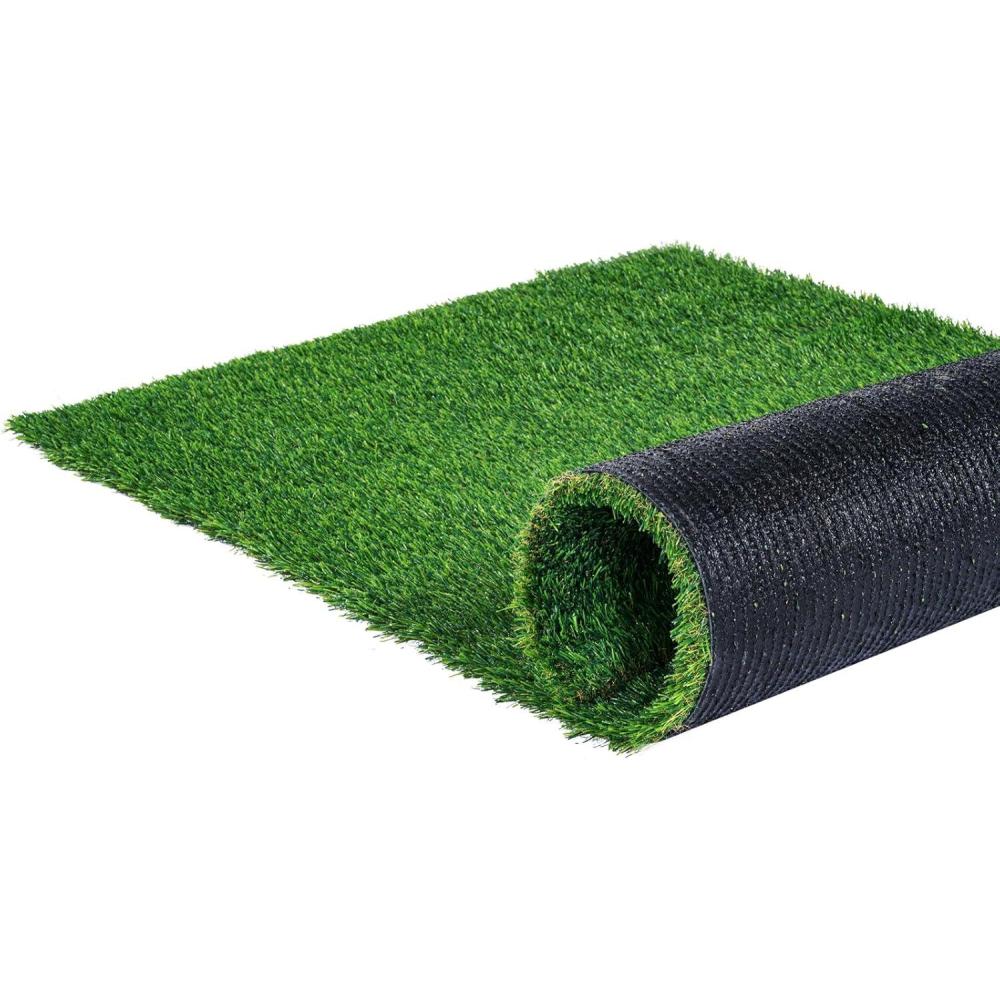 image:imageVEVOR Artifical Grass Turf 5 x 10 ft Thick Grass Rug Indoor Outdoor 138 Realistic Synthetic Grass Mat with Drainage Holes Perfect for Patio Garden Lawn Home Backyard Dog Mats6 x 10 FT
