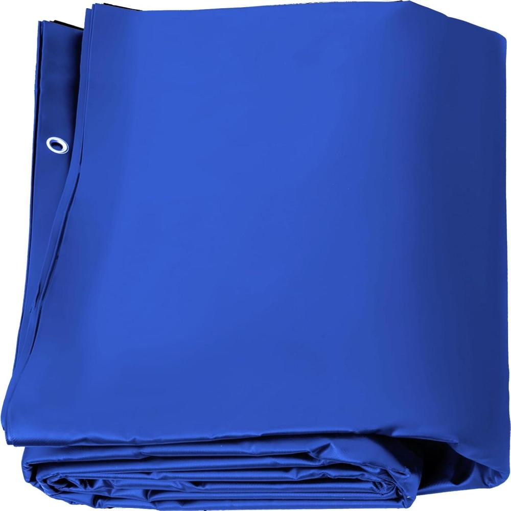 image:imageVEVOR Blue PVC Winter Bubble Pool Cover 650680 gm Rectangular Pool Solar Cover 4 m x 8 m Tight Mesh for Swimming Pools in The Home Garden Hotel Engineering