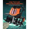 VEVOR 10 Amp Electric Tiller, 14″ Tilling Width 3.94″ Tilling Depth Corded Electric Tiller/Cultivator, Steel Mn Tines, Rototiller for Garden Lawn Soil Digging(12 Amp  18″ width)