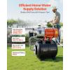 VEVOR 1.6 HP Shallow Well Pump with Pressure Tank, 120V 1320 GPH, Stainless Steel Irrigation Jet Pump with 5-Gal Pressure Tank, Automatic Water Booster System, for Home Garden Lawn, Potable Water(1.6HP  NSF Certified)