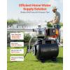 VEVOR 1.6 HP Shallow Well Pump with Pressure Tank, 120V 1320 GPH, Stainless Steel Irrigation Jet Pump with 5-Gal Pressure Tank, Automatic Water Booster System, for Home Garden Lawn, Potable Water(1HP)
