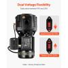 VEVOR 2 HP Shallow Well Jet Pump, 230 Volt, 5200 GPH Cast Iron Well Jet Pump, with 112 ft Max Head Lift, Check Valve, Thermal Protection, Automatic On/Off, for Garden Irrigation Lawn Sprinkler System(1 HP)