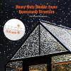 VEVOR 24 Pack Polycarbonate Greenhouse Panels, 2′ X 4′ X 0.16” Roof Panels Sheets, Waterproof UV Protected Corrugated Plastic Roofing, Impact Resistance Clear Roofing Sheets for Greenhouse/Garden(24PCS / 4FT * 2FT * 0.16IN)
