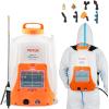 VEVOR 4 Gallon Battery Powered Backpack Sprayer Bundle with Gordon’s 20 Ounce SpeedZone Lawn Weed Killer