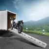 VEVOR Aluminum Ramps, 1250lbs, Straight Ramp with Treads and Load Straps, Portable Loading Ramp for Motorcycles, ATVs, Trucks, Lawn Mower, Dirt Bike, Garden Tractor, 78″ L x 12″ W, 2Pcs(6000lbs)