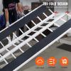VEVOR Aluminum Ramps, 880 LBS Capacity 47.2″ x 8.5″ Loading Ramps for Motorcycle, Dirt Bike, Trailer, ATV, UTV, Garden Tractor and Lawn Mower, 2PCS(1500 lbs)