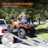 VEVOR Aluminum Ramps, 880 LBS Capacity 47.2″ x 8.5″ Loading Ramps for Motorcycle, Dirt Bike, Trailer, ATV, UTV, Garden Tractor and Lawn Mower, 2PCS(6000lbs)