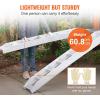VEVOR Aluminum Ramps, 880 LBS Capacity 47.2″ x 8.5″ Loading Ramps for Motorcycle, Dirt Bike, Trailer, ATV, UTV, Garden Tractor and Lawn Mower, 2PCS(8100lbs)