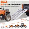 VEVOR Aluminum Ramps, 880 LBS Capacity 47.2″ x 8.5″ Loading Ramps for Motorcycle, Dirt Bike, Trailer, ATV, UTV, Garden Tractor and Lawn Mower, 2PCS(8100lbs)