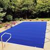 VEVOR Blue PVC Winter Bubble Pool Cover 650-680 g/m² Rectangular Pool Solar Cover 4 m x 8 m Tight Mesh for Swimming Pools in The Home, Garden, Hotel, Engineering