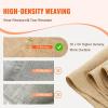 VEVOR Burlap Fabric Roll, 40” x 150 ft & 45 x 45 High Density Wide Natural Burlap Fabric Rolls, Jute Fabric Burlap Tree Wrap Roll, for Decor, Crafts, Wedding, Gardening, Plant & Tree Winter Covering(14 inch x 150 ft)