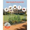 VEVOR Crop Cage, 9.5 x 6.36 x 6.36 ft Plant Protection Tent with Zippered Door, Wind-Resistant Tall Crop Cage, Easy to Install, Outdoor Raised Bed Cover, Tomato Plant Netting for Garden Patio Lawn(8.1 x 3.9 x 3.9Ft-Arch)