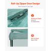 VEVOR Crop Cage, 9.5 x 6.36 x 6.36 ft Plant Protection Tent with Zippered Door, Wind-Resistant Tall Crop Cage, Easy to Install, Outdoor Raised Bed Cover, Tomato Plant Netting for Garden Patio Lawn(3.9 x 3.9 x 5.9Ft-Square)