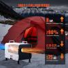 VEVOR Diesel Heater 8KW, DC 12V/24V, All in One Portable Diesel Air Heater with Bluetooth APP Control, Remote Control and LCD Screen, 1.9 Gal Fuel Tank for Trucks, Vans, RVs, Campers, and Garages(White)