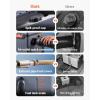 VEVOR Diesel Heater 8KW, DC 12V/24V, All in One Portable Diesel Air Heater with Bluetooth APP Control, Remote Control and LCD Screen, 1.9 Gal Fuel Tank for Trucks, Vans, RVs, Campers, and Garages(Gray)