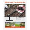 VEVOR Drip Irrigation Fittings Kit for 1/4″ Tubing, 300 Pcs Drip Irrigation System Parts, Tees, Straight Barb, 4 Way Coupling, Elbows, End Plug, Single Barbs, Barbed Connectors for Yard Garden Lawn
