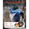VEVOR Electric Pressure Washer Pump Kit, 1950 PSI, 3.2 GPM, Triplex Power Washer Pump with 5 HP Motor 240 V, Includes Wall Mount Bracket, Spray Gun, Wand, Hose, 5 Nozzles, for Washing Cars, Gardens