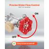 VEVOR Frost Proof Yard Hydrant, 5.24FT Freeze-Proof Outdoor Faucet with 36″ Bury Depth, 3/4″ NPT Pipe Connection, Lever Handle + Handwheel, No Lead Freezeless Hydrant for Yard Garden Farm Irrigation(Traditional)