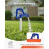 VEVOR Frost Proof Yard Hydrant, 5.24FT Freeze-Proof Outdoor Faucet with 36″ Bury Depth, 3/4″ NPT Pipe Connection, Lever Handle + Handwheel, No Lead Freezeless Hydrant for Yard Garden Farm Irrigation(Rustic)