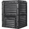 VEVOR Garden Compost Bin 80 Gallon, BPA Free Composter & Jobe’s Organics 09926 Fast Acting Fertilizer Compost Starter, 4 Pound