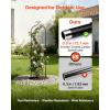 VEVOR Garden Trellis, 71 x 20 inch Rose Trellis, 4 Packs Garden Flower Rose Trellises with Powder-Coated Finish & Convenient Locking Design, Plant Support Trellises for Flowers, Vegetables, Roses(4 Packs-Style2)