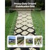 VEVOR Gravel Grid, 2 Inch Depth, 26.87 x 3.94 FT / 8200 x 1200 mm, 1880 LBS Per Sq ft Grass Ground Retainer, Permeable Geo Grids Driveway Stabilization, for Garden, Patio, Walkway, RV Parking Slopes