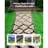 VEVOR Gravel Grid, 2 Inch Depth, 32.81 x 9.84 FT / 10000 x 3000 mm, 1880 LBS Per Sq ft Grass Ground Retainer, Permeable Geo Grids Driveway Stabilization, for Garden, Patio, Walkway, RV Parking Slopes(17.06 x 8.86 FT)