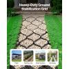 VEVOR Gravel Grid, 2 Inch Depth, 32.81 x 9.84 FT / 10000 x 3000 mm, 1880 LBS Per Sq ft Grass Ground Retainer, Permeable Geo Grids Driveway Stabilization, for Garden, Patio, Walkway, RV Parking Slopes(32.81 x 9.84 FT)
