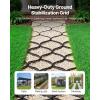 VEVOR Gravel Grid, 3 Inch Depth, 24.93 x 9.52 FT / 7600 x 2900 mm, 1880 LBS Per Sq ft Grass Ground Retainer, Permeable Geo Grids Driveway Stabilization, for Garden, Patio, Walkway, RV Parking Slopes