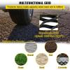 VEVOR Ground Grid 27 ft x 4 ft, 1885 lbs per Sq Ft Load Geo Grid, 2″ Depth Permeable Stabilization System for DIY Patio, Walkway, Shed Base, Light Vehicle Driveway, Parking Lot, Grass, and Gravel(27ft x 4ft)