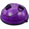 VEVOR Half Exercise Ball Trainer, 23/26 inch Balance Ball Trainer, 1500lbs Capacity Stability Ball, Yoga Ball with Resistance Bands & Foot Pump, Strength Fitness Ball for Home Gym Full Body Workout(23″ Ripple Purple)