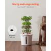 VEVOR Hydroponic Tower, 20 Pods 4 Tiers Hydroponics Growing System Kit, Vertical Home Hydronic Garden with 20L Water Tank & Pump, Planter Plants Germination Kit for Indoor Herbs, Fruits, Vegetables