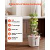 VEVOR Hydroponic Tower, 30 Pods 6 Tiers Hydroponics Growing System Kit with App Control, Vertical Home Garden with 20L Water Tank & Pump, Planter Germination Kit for Indoor Herbs, Fruits, Vegetables